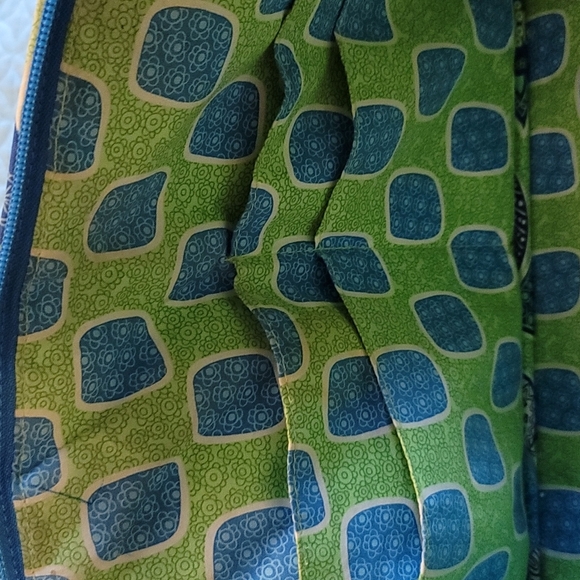 EUC Vera Bradley Bowler Bag Doodle Daisy Pattern - Picture 7 of 8